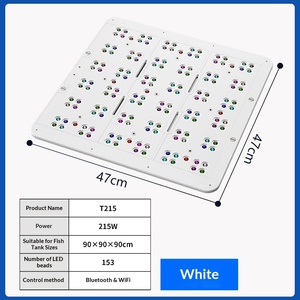 Lampu Akuarium LED Kotak Logam Tipis Mewah Seri Genesis T KASSRAY dengan Kontrol Aplikasi untuk Pencahayaan Terumbu Karang - Product Image 6