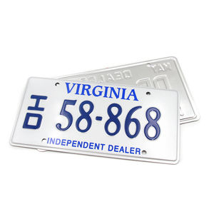 Fabricantes personalizados Diseño personalizado Hojas de plástico Matrícula 3D Motocicleta Matrícula de <span class=keywords><strong>coche</strong></span> - Product Image 5