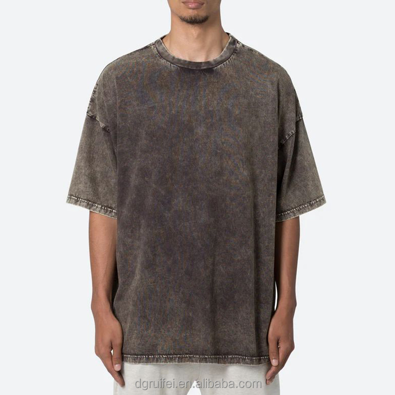 Cotton Heavyweight Oversized Washed T-Shirt