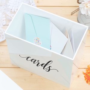 Boîte de cartes d'invitation de mariage en acrylique, personnalisée, vente en gros, nouvelle collection <span class=keywords><strong>2023</strong></span> - Product Image 4
