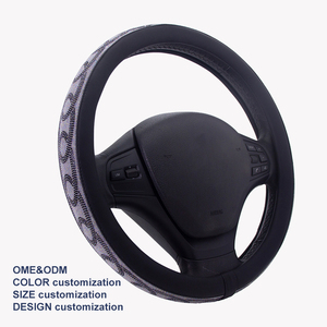 ปลอกหุ้มพวงมาลัยแบบ Space Cooling ติดตั้งง่าย SafeTouch คริสตัลเรียบเนียน ประดับด้วยหินแก้ว ป้องกันการสั่นสะเทือน - Product Image 1