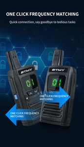 เครื่องส่งรับวิทยุสำหรับร้านอาหาร โฮมคาเฟ่ PMR UHF วิทยุสองทาง จอแสดงผล LCD แบบพกพา ระยะไกล 500 ม. เหมาะสำหรับผู้สูงอายุ - Product Image 6