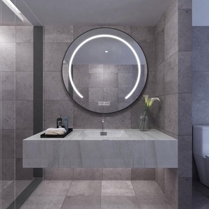 <span class=keywords><strong>Miroir</strong></span> intelligent de <span class=keywords><strong>douche</strong></span> à led personnalisé, anti-brouillard, <span class=keywords><strong>avec</strong></span> écran tactile, pouces - Product Image 5