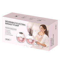 Dispositif d'aspiration de lait mains libres portable, double ou simple aspiration, sans BPA, rechargeable, en PP et silicone, débit réglable, faible bruit