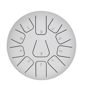 Tambor Éterico al por Mayor, 11 Notas, 8 Pulgadas, Tambor de Lengüetas de Percusión, <span class=keywords><strong>Handpan</strong></span> con Bolsa de Viaje - Product Image 2