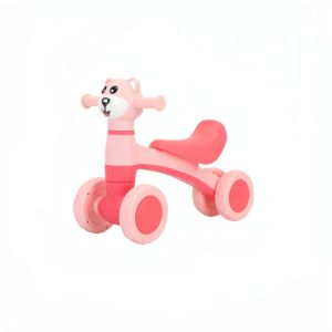 Nuevo Modelo de Bicicleta de Equilibrio para Bebés de 4 Ruedas, Juguete de Plástico 3 en 1 con Música, Luces, <span class=keywords><strong>Columpio</strong></span>, Deslizamiento y Arnés de 3 Puntos para Niños - Product Image 3