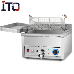 Equipo <span class=keywords><strong>de</strong></span> cocina para restaurante, freidora comercial <span class=keywords><strong>de</strong></span> patatas fritas a <span class=keywords><strong>Gas</strong></span> eléctrica <span class=keywords><strong>de</strong></span> acero inoxidable - Product Image 3