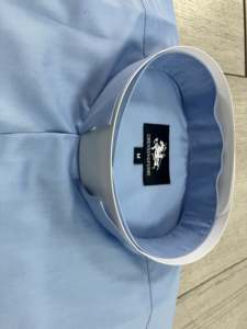 Camisas de Cuello Tab para Clérigos, de Algodón, Manga Larga, con Bolsillo en el Pecho, Antiarrugas, para Sacerdotes, Pastores, Ceremonias Religiosas, con Logotipo Personalizado - Product Image 4