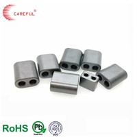 High Permeability MnZn Ferrite Magnetic Core Custom Size OEM ODM ROHS Compliant for Power Supply Inductor EMI Noise Suppression