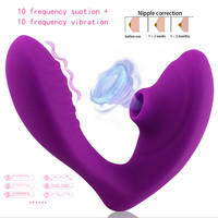Träger loser 10 Frequenz wasserdichter Klitoris auger Starkes Saugen Vibrator Muschi Nippel Sauger Sexspielzeug