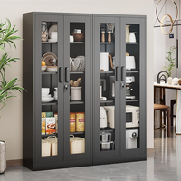 Archivador Metálico Industrial de Acero, Armario de Almacenamiento con Estantes Ajustables y Cerradura, Mueble para el Hogar, Personalizado de Fábrica