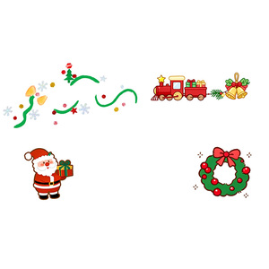 Tatouages Temporaires de Noël à Paillettes Autocollants pour le Visage Dessin Animé Frisky Père Noël Flocon de Neige <span class=keywords><strong>Tatouage</strong></span> Imperméable pour le Visage le <span class=keywords><strong>Cou</strong></span> le Bras - Product Image 6