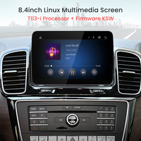 HFmidia 2026 Nuevo Sistema Linux con Pantalla de 8.4 Pulgadas para Mercedes Benz GLE GLS NTG5.0, Reproductor de Video para Auto con CarPlay Inalámbrico y Bluetooth