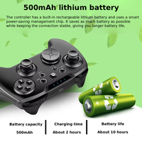 Control de Juego de Alta Calidad, Mando Inalámbrico con Conexión BT, Diseño Modular Intercambiable para Switch