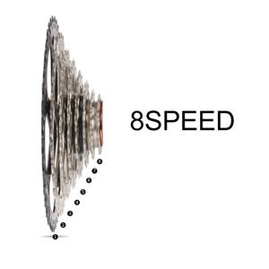 Cassette de vélo Bolany 8 vitesses 25-42T en alliage pour composants de transmission de vélo de route et de VTT - Product Image 5