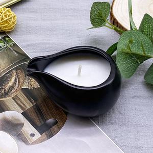 TC20 Servicio Personalizado 2oz Mano Vertido Esencial Olis Masaje Frasco de Cerámica Masaje Corporal <span class=keywords><strong>Spa</strong></span> Velas Perfumadas - Product Image 1