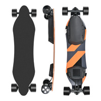 Planche à roulettes électrique tout-terrain pas chère 800w Télécommande Planche à roulettes électrique Scooter électrique Haute puissance pour adulte