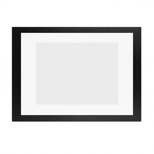 Cornice Fotografica Rettangolare Verticale <span class=keywords><strong>Clamaro</strong></span> COLLAGE 80 X 121 |   Nero Opaco |   Cornice in MDF con Pannello Posteriore in Vetro Acrilico Infrangibile e Metallo - Product Image 5