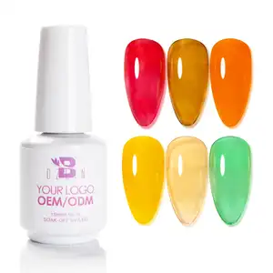 36 cores semi permanente embeber off UV LED esmalte translúcido polonês Gel Set para Nail Art Manicure