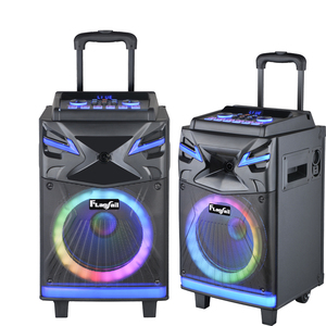 Nuevo Equipo <span class=keywords><strong>de</strong></span> Karaoke Portátil DSP y Altavoz para Reuniones con Micrófono Inalámbrico, Luces LED RGB V5.3, Woofer <span class=keywords><strong>de</strong></span> 10 Pulgadas y <span class=keywords><strong>Cambio</strong></span> <span class=keywords><strong>de</strong></span> Voz - Product Image 3