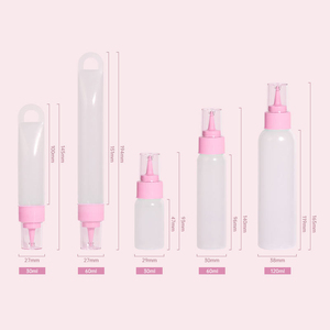 Botella de Plástico Suave Translúcido con Boquilla Larga para Pintura al Óleo, Tinta, Pegamento para Pestañas y Uñas, Dispensador de Líquidos - Product Image 6
