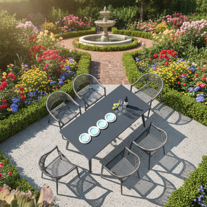 Juego de Comedor de Ratán Ligero para Exteriores, Directo de Fábrica, para Cafetería y Hotel, Sillas y Mesa de <span class=keywords><strong>Bistro</strong></span> para Cafetería, Tienda de Té con Leche, Uso en Terraza - Product Image 4