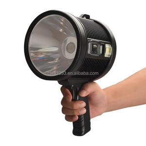 Linterna LED Potente <span class=keywords><strong>de</strong></span> Alta Luminosidad con Carga Solar, Resistente al Agua IP55, <span class=keywords><strong>de</strong></span> Plástico, con Batería 18650, para Camping y Emergencias, con Logotipo Personalizado - Product Image 1