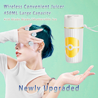 Vente en gros centrifugeuse électrique pour smoothies orange et fruits, mini mixeur et presse-agrumes portable USB sans fil