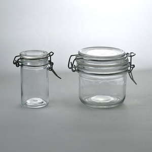 Bocal en verre hermétique écologique de qualité alimentaire de 70ml avec couvercles à charnière pour dessert <span class=keywords><strong>au</strong></span> pouding - Product Image 6
