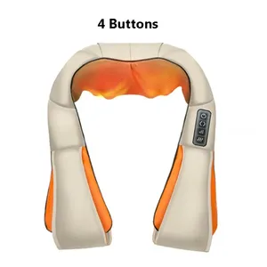 Masseur de massage chauffant pour le cou, les épaules, la taille et le corps entier, pour voiture et maison, avec fonction chaise et couverture, vente en gros - Product Image 5