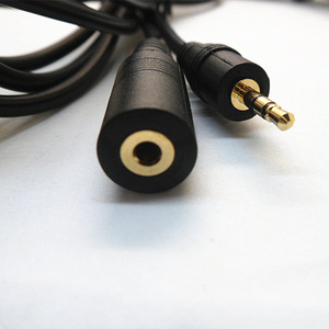 Custom 2.5mm Stereo <span class=keywords><strong>Jack</strong></span> <span class=keywords><strong>cuffie</strong></span> maschio a femmina cavo Audio con PVC giacca TRS connettore per uso multimediale - Product Image 3