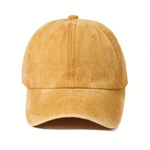 Factory Customized Vintage Washed Distressed 6-Panel Unstructured Dad Hat 3D Embroidery Logo <b>Plain</b> <b>Baseball</b> <b>Cap</b> Sporty Dot - Product Image 6