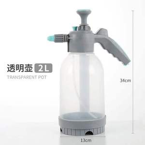 Pulvérisateur à pompe 2L résistant aux acides, bouteille d'eau pour lavage de voiture, jardinage, pulvérisateur manuel à pression, plastique, usage jardin - Product Image 2