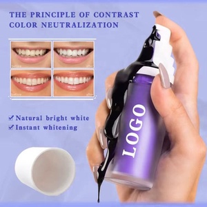 Dentifrice correcteur de couleur des dents, dentifrice blanchissant, mousse nettoyante buccale à base de plantes violettes, meilleur dentifrice - Product Image 1