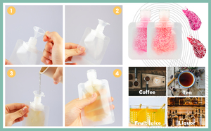 500 ml 1L rõ ràng doy gói đứng lên túi túi với vòi cho nước trái cây đóng gói - Product Image 6