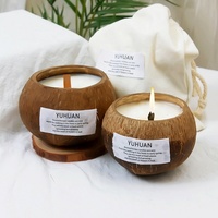 Lilin Aromaterapi Grosir, Lilin Kedelai dalam Stoples, Lavender, Vanila, Mawar, Set Hadiah Lilin Aromaterapi