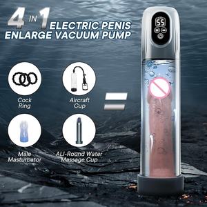 Automatischer Masturbator für Männer mit Penispumpe, Taschenmuschi und 3 Penisringen, Luft-Wasser-Extender Sexspielzeug zur Penisvergrößerung und Erektionsunterstützung - Product Image 2