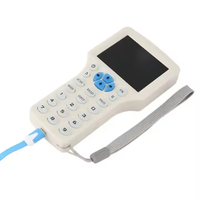 Lecteur de cartes RFID, programmeur de clés, duplicateur, copieur, écrivain, décodeur crypté, 10 fréquences, ID IC 125KHz 13.56MHz