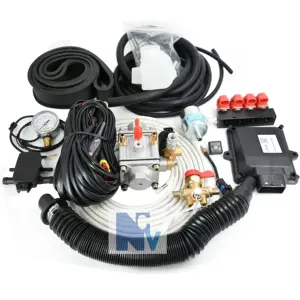 Hn48 Lpg Ombouwkit Complete Cng-Kit Voor 2/3/4/6/8 Cilinder Gasmotor Cng Auto Gesprek Van Benzine Naar Gas