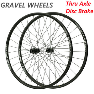 2023 nouveau 700C gravier route vélo cross-country roue tout terrain frein à disque roue ultra-léger en alliage d'aluminium GS roue - Product Image 5