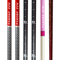 Vente en gros d'usine Logo personnalisé Golf Iron Club Shafts Graphite Golf Driver manche en bois manche de golf en fibre de carbone