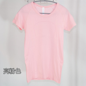 Nuova Maglietta Tecnica da Donna a Maniche Corte, Traspirante, per Fitness e Yoga, con Motivo a Quadretti - Product Image 6