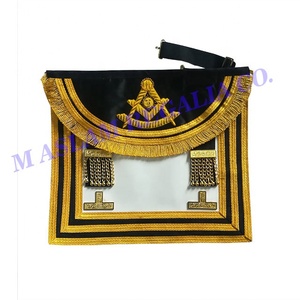 Worshipful-delantal de cuero de rito escocés - Product Image 2