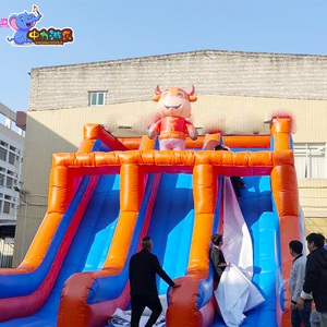Nhà Máy Tùy Biến Juegos Inflables Para Parque Infantil Trượt Bơm Hơi Lâu Đài Nảy Với <span class=keywords><strong>Slide</strong></span> - Product Image 6