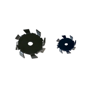Vente directe d'usine revêtement PTFE personnalisé lame dispersée noire/bleue 25-100mm avec tiges de 35cm - Product Image 3