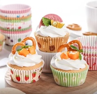 500 mini-moules à cupcakes colorés pour la pâtisserie