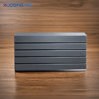 Plaques de porte légères antirouille, profil de volet roulant en aluminium pour application extérieure sur fenêtres et portes, longue durée de vie