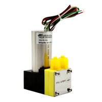 Tête d'aspiration auto-amorçante de haute qualité, Mini pompe à liquide à diaphragme sans balai 12v Dc pour l'industrie Textile