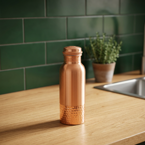 Wholesale Price Copper Water Bottle Plain Print Eco Friendly Anti-corrosion Coating Dishwasher Safe Outdoor Use Health - Product Image 1