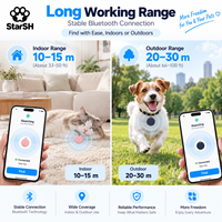 Traceur intelligent Bluetooth anti-perte en gros pour animaux de compagnie (chien, chat), collier, clés, portefeuille, sac – Personnalisation OEM du logo